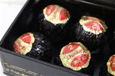Dunlop Small Size Wrapped Dozen Golf Balls in Original Box