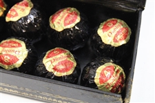 Dunlop Small Size Wrapped Dozen Golf Balls in Original Box