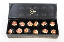 Dunlop Small Size Wrapped Dozen Golf Balls in Original Box