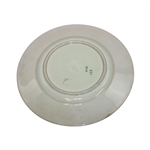 Stymied Golfer w/Caddies & Opponents w/Golf Club & Castle Rimmed Foley Shelley Porcelain Plate