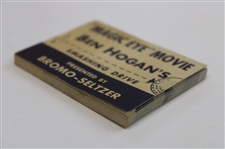 Ben Hogan's 'Smashing Drive' Magic Eye Movie Flip Book Presented by Bromo-Seltzer