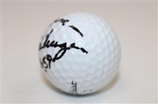 Al Geiberger Signed Titleist Professional 100 3 Golf Ball w/Mr. 59 & To Wayne JSA ALOA