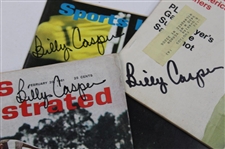 Billy Casper Signed 1971, 1966, & 1961 Magazines - SI (x2) & GOLF JSA ALOA