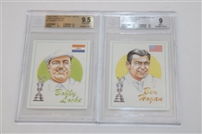 Twenty Five (25) 1995 Gameplan Leisure Limited Open Champions Golf Cards BVG