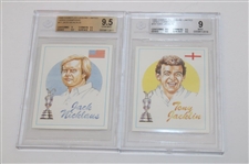 Twenty Five (25) 1995 Gameplan Leisure Limited Open Champions Golf Cards BVG
