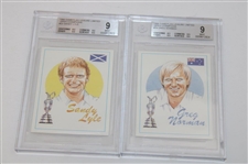 Twenty Five (25) 1995 Gameplan Leisure Limited Open Champions Golf Cards BVG