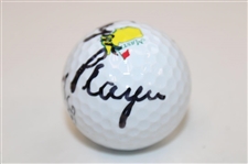 Gary Player Signed Titleist NXT Masters Logo 2 Golf Ball w/'To Wayne' JSA ALOA