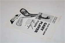 Gary Player Signed Gary Player Clubs Advertising Page JSA ALOA