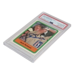 Jack Nicklaus Signed 1981 Donruss Golf Card #13 PSA/DNA #68010157 Auto Grade 10
