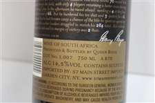 Gary Player Signed 'Muirfield 1959' Ltd Ed Major Champ Series 2003 Wine Bottle JSA ALOA