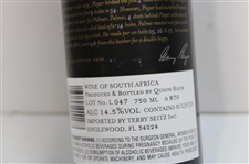 Gary Player Signed 'Augusta 1961' Ltd Ed Major Champ Series 2004 Wine Bottle JSA ALOA