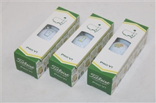 Masters Tournament Concessions Titleist Pro V1 Dozen Golf Balls In Original Box (3 Sleeves)