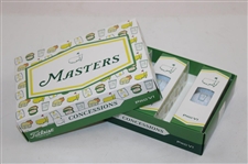 Masters Tournament Concessions Titleist Pro V1 Dozen Golf Balls In Original Box (3 Sleeves)