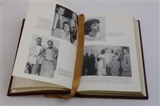 Arnold Palmer Signed 1999 'A Golfers Life' Deluxe Ltd Ed Book #1461/2500 w/Card JSA ALOA