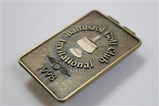 1998 Baltusrol Golf Club Invitational Contestant Money Clip