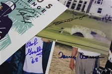 Masters Champions (4) Goalby, Langer, Floyd & Aaron Signed Photos JSA ALOA