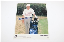 Masters Champions (4) Goalby, Langer, Floyd & Aaron Signed Photos JSA ALOA
