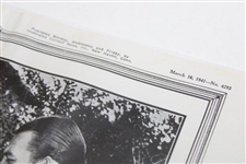 1941 Illustrated Current News at Finish of Miami International Four-Ball Tournament Print
