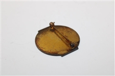 1944 PGA Championship at Manito G&CC Contestant Badge - Bob Hamilton Winner