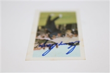Gray Player Signed 1971 Barratt & Co. Ltd. Famous Sportsmen No. 11 Golf Card JSA ALOA