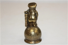 Dunlop Man Brass Golfer Bell