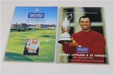 2000-2015 The OPEN Championship Official Tournament Programs/Journals
