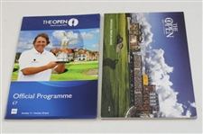 2000-2015 The OPEN Championship Official Tournament Programs/Journals