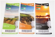 2008 Us Open At Torrey Pines Trophy Club Ticket Set