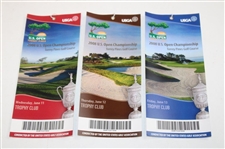 2008 Us Open At Torrey Pines Trophy Club Ticket Set