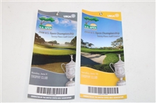 2008 Us Open At Torrey Pines Trophy Club Ticket Set