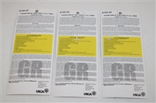 2008 Us Open At Torrey Pines Grounds Ticket Set