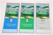 2002 Us Open At Bethpage Black Grounds Ticket Set 
