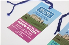 2000 The Open Championship at St. Andrews Wednesday & Friday Senior Citizen Tickets