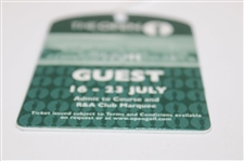 2006 The Open Championship at Royal Liverpool SERIES Guest Ticket
