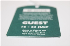 2006 The Open Championship at Royal Liverpool SERIES Guest Ticket