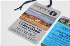 2006 The Open Championship at Royal Liverpool Saturday Corporate Ticket w/Tuesday & Wednesday Concession