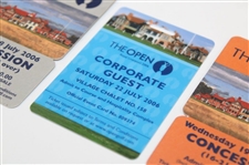 2006 The Open Championship at Royal Liverpool Saturday Corporate Ticket w/Tuesday & Wednesday Concession