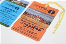 2006 The Open Championship at Royal Liverpool Saturday Corporate Ticket w/Tuesday & Wednesday Concession