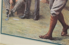 The Great Triumvirate' Print by Artist Clement - Framed