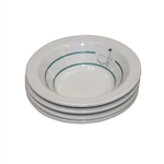 Four (4) Classic Masters Logo Ceramic Side Salad Bowls