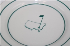 Five (5) Classic Masters Logo Ceramic Side Plates