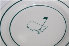 Five (5) Classic Masters Logo Ceramic Side Plates