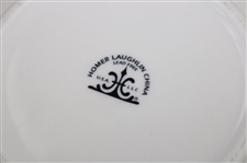 Five (5) Classic Masters Logo Ceramic Side Plates