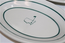 Six (6) Classic Masters Logo Ceramic Side Dish Plates/Bowls