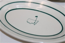Six (6) Classic Masters Logo Ceramic Side Dish Plates/Bowls