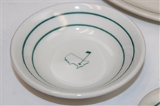 Nine (9) Various Classic Masters Logo Ceramic Dishes - Cup, Mug, Plates, Bowls, Dishes