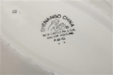 Nine (9) Various Classic Masters Logo Ceramic Dishes - Cup, Mug, Plates, Bowls, Dishes