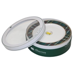 Four (4) Masters Tournament Home Collection Tartan Cocktail Plates in Original Box