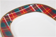 Masters Tournament Home Collection Tartan Serving Tray in Original Box