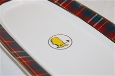 Masters Tournament Home Collection Tartan Serving Tray in Original Box